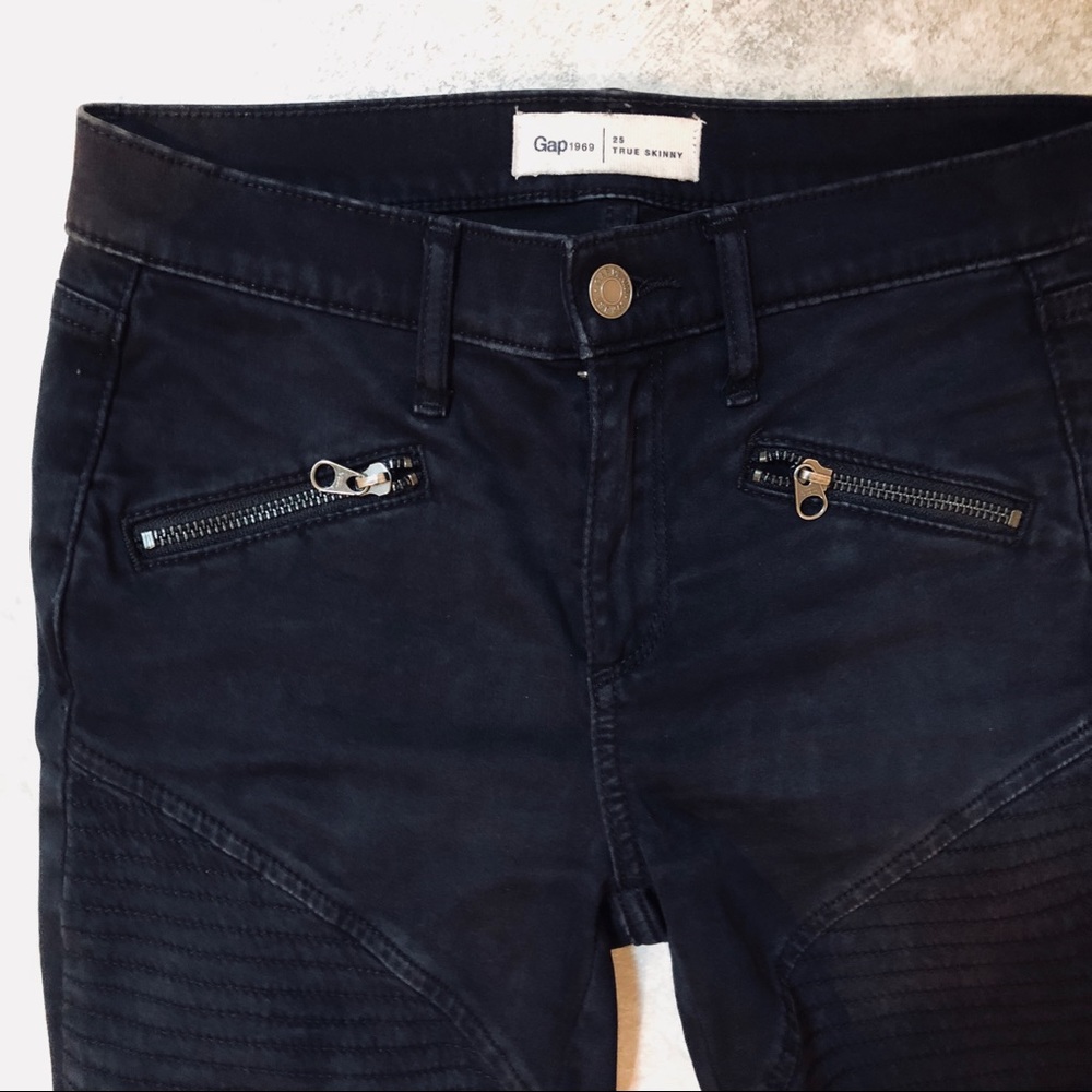 Skinny Biker Jeans
